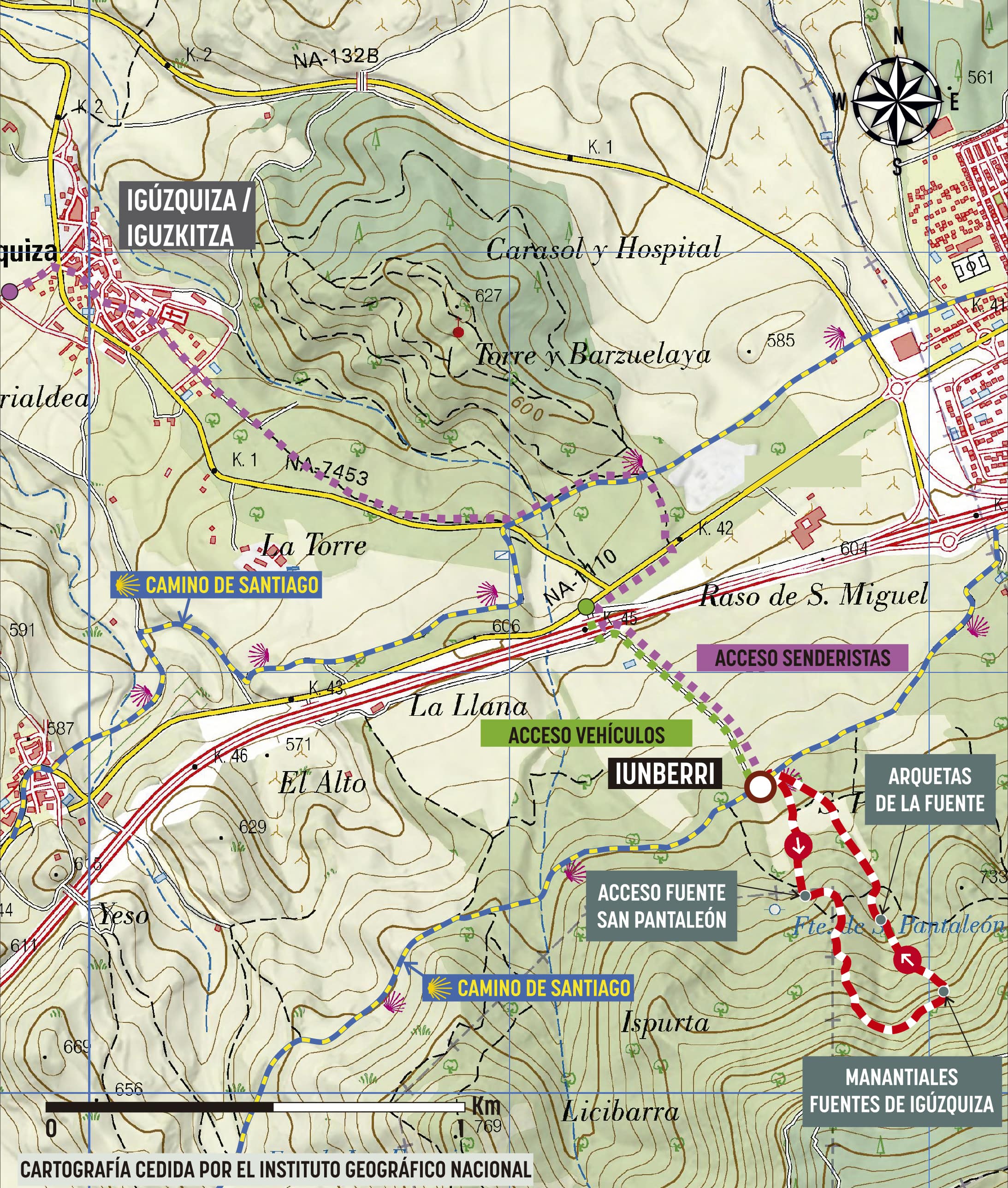Mapa de la ruta
