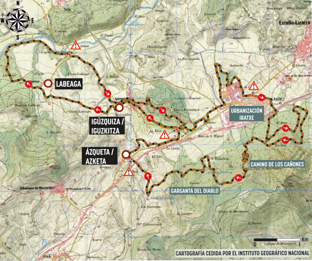 Mapa de la ruta